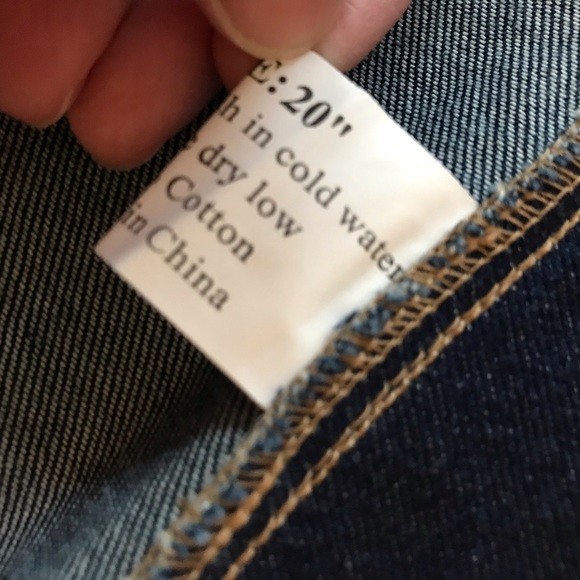 NWOT Casual Canine Denim Jacket with Faux Leather Trim - Picture 7 of 7